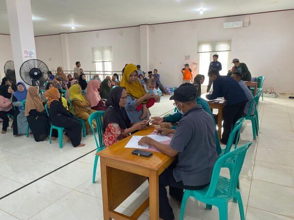 Pembagian dana kredit RSPO jelang lebaran.