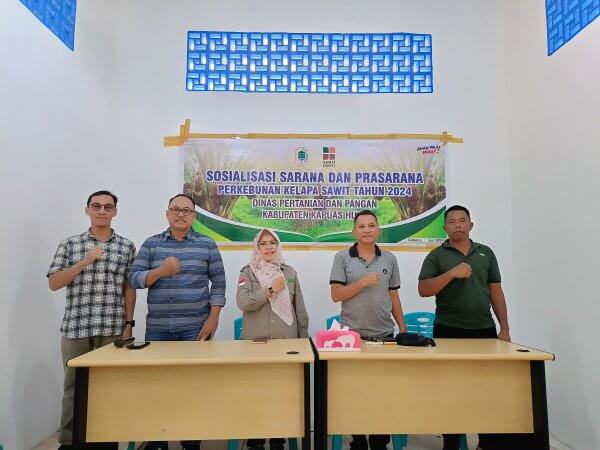 Sosialisasi ISPO di Perkumpulan Petani Sawit Mitra Mandiri Bersama (PPSMMB) .