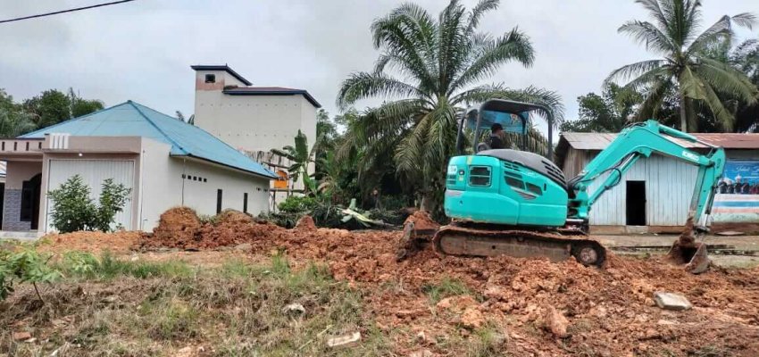 Pembangunan Kantor KUD Tri Daya.
