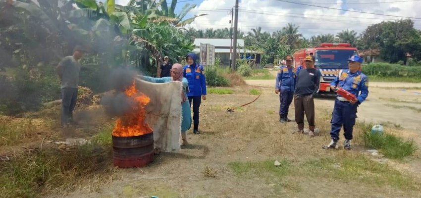 Pelatihan pemadam kebakaran APKSSM