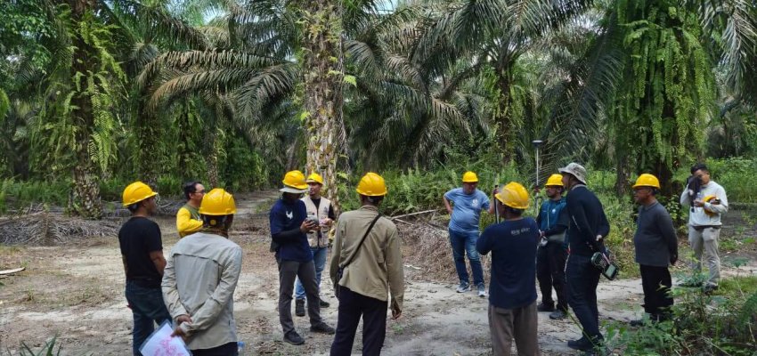 Pelatihan pendataan kebun APKSM