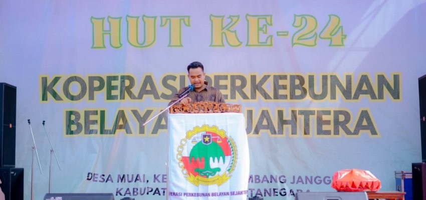 Jamaluddin Ketua Koperasi Belayan Sejahtera