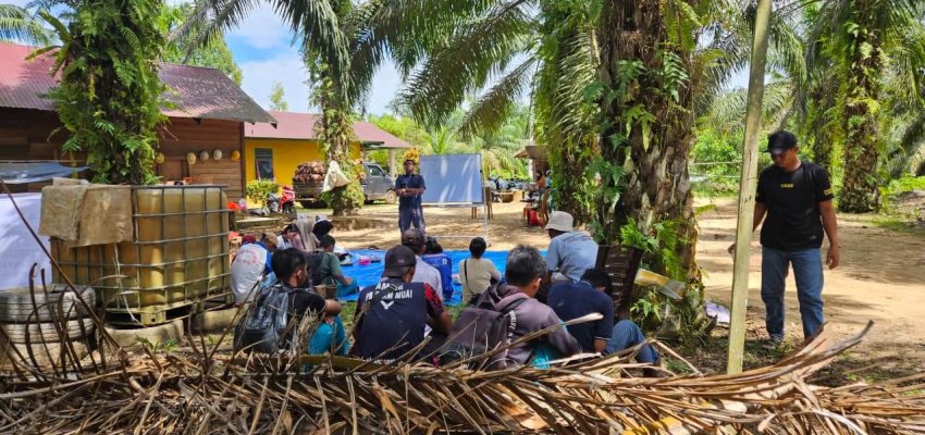 Diskusi petani untuk meningkatkan SDM